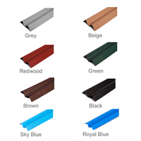 Panel pagar dinding privasi Slat Diy rumah kualitas tinggi rakitan mudah kustom