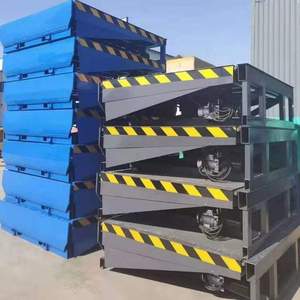 고정식 보딩 브리지 유압 로딩 램프 6-10톤 신차오웨 DCQG8-0.7 2000x2000mm 창고 트럭 컨테이너 적재용 - Product Image 5