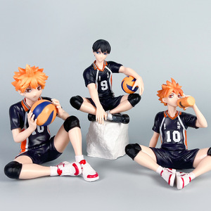 Figuras de Acción de <span class=keywords><strong>Hinata</strong></span> <span class=keywords><strong>Shoyo</strong></span> y Kageyama Tobio de Voleibol, Artesanía, con Estuche de Transporte y Caja de Exhibición - Product Image 1