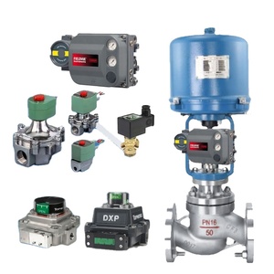 Posicionador de Válvula Digital Emerson Fisher FIELDVUE DVC6200 SIS con Interruptor de Límite Topworx y Válvula Solenoide ASCO - Product Image 1