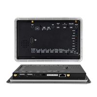 PC industriel intégré écran LCD IPS de 7 pouces sans ventilateur IP65 multi-ports COM/Ethernet large plage de température pour l'automatisation des kiosques