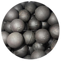 공장 직판 고품질 80mm/100mm/120mm 내마모성 주강 그라인딩 미디어 볼 블랙 5kg (광산용)