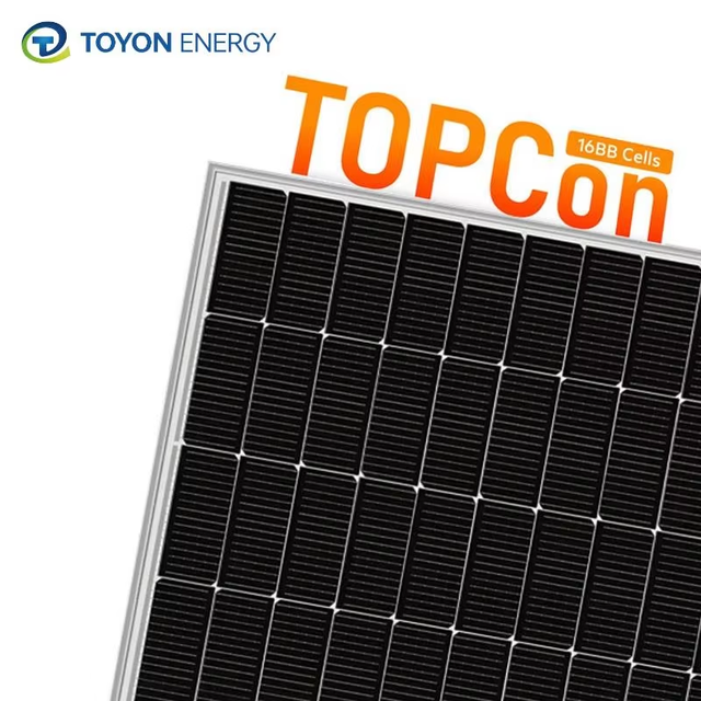 720W for TOPcon Solar Panel for Home 30-Year Warranty 550W/500W/600W/720W Mono Bifacial Half Cell High Efficiency Solar System