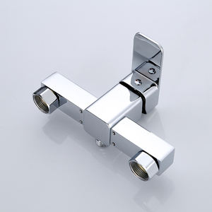 Дешевая отделка поверхности, Душевая система для ванны, комплект корпуса от производителя, горячий керамический стиль, латунный спрей, хромированная направляющая ручка, особенный материал - Product Image 3