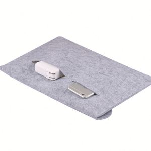 2024 Best Sell Custom Logo Soft Portable Felt Document Bag Cover <b>Case</b> Briefcase Felt Laptop Sleeve Felt Laptop Bag - Product Image 2