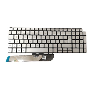 Teclado Brasileño Retroiluminado Plateado BR para <span class=keywords><strong>Dell</strong></span> <span class=keywords><strong>Inspiron</strong></span> 15 5590 5584 <span class=keywords><strong>5502</strong></span>, Piezas de Reparación - Product Image 1