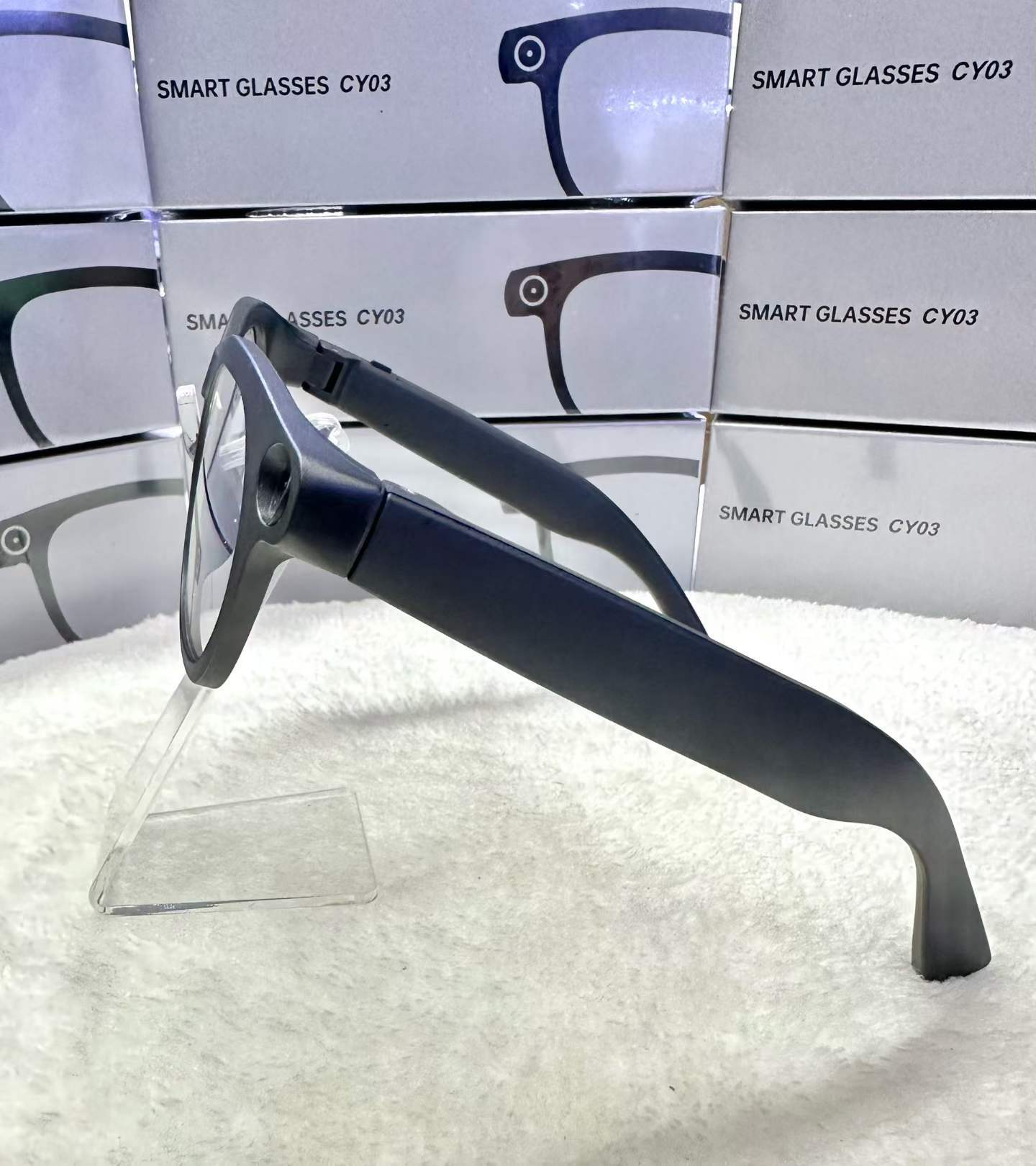 Wholesale AI Smart Glasses Camera 8MP HD Video with AI Translation and AI Voice Command Wearable Glasses TikTok Live Men Women · image 5
