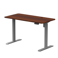 Bureau debout ergonomique moderne et électrique à double moteur Bureau d'ordinateur facile à assembler et à hauteur réglable pour le bureau