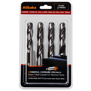 ดอกสว่านคาร์ไบด์อเนกประสงค์ 5xD เคลือบนาโน TiAlN สำหรับเครื่องมือกล - Product Image 2