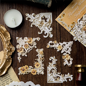 <span class=keywords><strong>20</strong></span> Piezas de Esquinas Decorativas Vintage para Álbumes de Recortes, Suministros para Scrapbooking, Esquinas de Encaje en Relieve para <span class=keywords><strong>Fotos</strong></span>, para Álbumes de Recortes y Diarios - Product Image 6