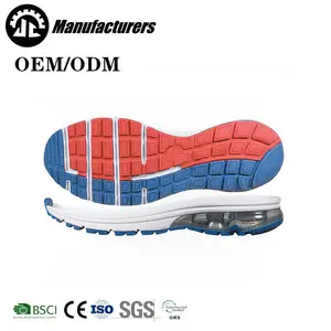 Hot sale high quality EVA air cushion supplier design classic casual outdoor sports sole