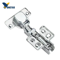 Charnière hydraulique pour armoire de cuisine, quincaillerie de meuble dissimulée à fermeture douce