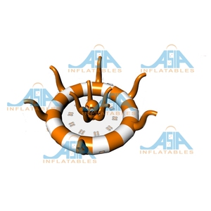 เรือยางรูปปลาหมึกแบบใหม่ เรือยางดิสโก้หมุนได้ เรือลากยางรูปปลาหมึก - Product Image 2