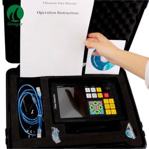 Portable Ultrasonic Flaw Detector GR650 NDT Instrument Crack, Inclusion Detector mit Carrying Case - Product Image 4