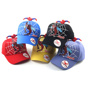 Mùa hè du lịch ngoài trời Mũ bóng chày cho bé trai phim hoạt hình nhện thêu vịt Mũ trẻ em ngày lễ Quà Tặng - Product Image 4