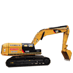 Equipo Pesado Usado en Buenas Condiciones, Maquinaria de Construcción, Excavadora Usada CAT 320D en Venta en Shanghái - Product Image 1