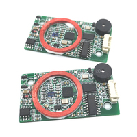 125Khz LF + 13,56 Mhz HF Rfid Lector de control de acceso Compatible con ambos