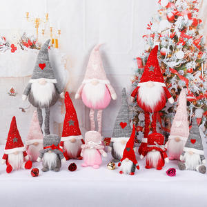 Christmas <strong>Gnomes</strong> Plush Toy Retractable Long Legs Faceless Doll <strong>Large</strong> Standing Christmas Valentine <strong>Gnomes</strong> with Retractable - Product Image 3