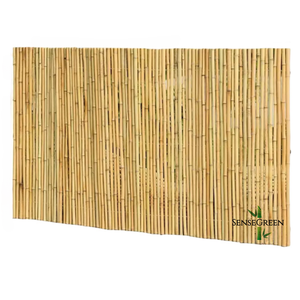 Panneaux de clôture en bambou traités thermiquement pour l'extérieur-<span class=keywords><strong>Barrière</strong></span> de confidentialité écologique et résistante aux intempéries pour jardin et <span class=keywords><strong>balcon</strong></span> - Product Image 2