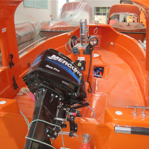 Bote de Rescate Rápido de 4.5m, Bote Marino de Fibra de Vidrio con Motor, Chongqing, China - Product Image 6