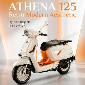 Nuevo Scooter <span class=keywords><strong>de</strong></span> Gasolina <span class=keywords><strong>de</strong></span> 125cc con Sistema EFI MT117, Certificado EEC, Scooter <span class=keywords><strong>de</strong></span> <span class=keywords><strong>125</strong></span> <span class=keywords><strong>CC</strong></span> con Motor <span class=keywords><strong>de</strong></span> Gasolina, Estilo Vintage, con Arranque sin Llave - Product Image 2