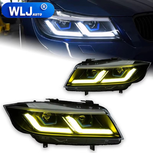 WLJ per <span class=keywords><strong>BMW</strong></span> Serie 3 <span class=keywords><strong>E90</strong></span> Gruppo <span class=keywords><strong>Fari</strong></span> 2005-2012, <span class=keywords><strong>Fari</strong></span> Bi-xeno con Proiettore e Luci Diurne a LED - Product Image 1
