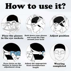 <span class=keywords><strong>Gafas</strong></span> de natación antivaho Anti-UV <span class=keywords><strong>Gafas</strong></span> de natación sin fugas <span class=keywords><strong>Gafas</strong></span> de natación de visión clara ajustables <span class=keywords><strong>para</strong></span> mujeres Hombres Regalo de promoción - Product Image 6