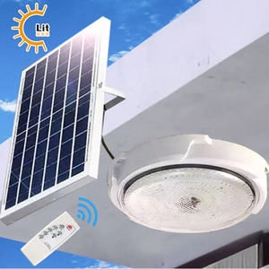 Solar Ceiling Light LED 100W 200W 400W Household Indoor Bedroom Outdoor Lighting High-power Courtyard Solar Led Light - Product Image 3