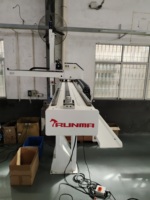 Robot CNC à portique 3 axes haute vitesse Runma XYZ, bras robotique linéaire à grande vitesse pour le retrait vectoriel avec caméra RG1200WS 1700x1200mm