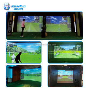 Sistema di Proiezione per Simulatore di <span class=keywords><strong>Golf</strong></span> Domestico RaiseFun, Progettato per Sale di Allenamento Personale e Intrattenimento Sportivo Indoor - Product Image 4