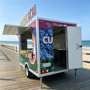 CE Certified Custom Pizza Food Trailer With Full Equipment Stone Oven For Commercial Italian Street Vending Mobile Kitchen - Product Image 4