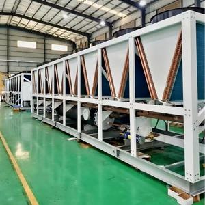 Enfriador Industrial de <span class=keywords><strong>Agua</strong></span> de 400KW, Condensador de <span class=keywords><strong>Agua</strong></span> para Refrigeración Industrial, Enfriador de <span class=keywords><strong>Agua</strong></span> Refrigerado <span class=keywords><strong>por</strong></span> Aire 500 - Product Image 4