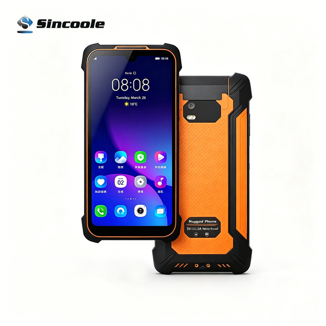 5.7 Inch Ruggedized IP68 Waterproof Android 13 PDA 2D Barcode Scanner Handheld POS Terminal Dual 4G LTE Phone Stock Industry