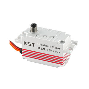 เซอร์โวไร้แปรงถ่าน KST BLS159 15Kgf.cm 0.11 วินาที HV ดิจิตอล โปรไฟล์ต่ำ อลูมิเนียมอัลลอยด์เกียร์ สำหรับรถบังคับวิทยุ 1/10 บั๊กกี้ DC7.4V ขายดี - Product Image 5