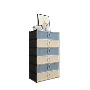 Simple Multi-Layer Shoe <strong>Cabinet</strong> with Dustproof Doors-Storage Rack for <strong>Hallway</strong> Bedroom Rental Home Entryway &amp; <strong>Small</strong> Spaces - Product Image 1