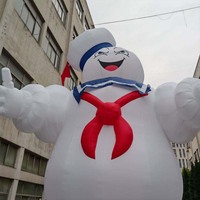 Ghostbusters gonflables pour Halloween / Homme guimauve gonflable / Modèle de Ghostbusters gonflable pour la publicité en extérieur