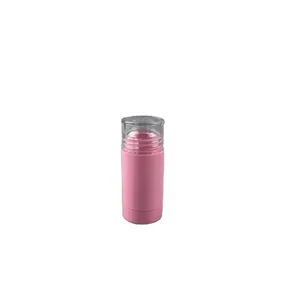 OEM Round Pink Bottom fill way deodorant stick container bottle