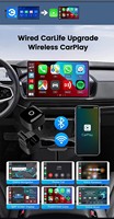 Adaptador Inalámbrico Mini Carplay Convierte la Caja Baidu Car Life en un Sistema de Juegos Inalámbrico para Automóvil Compatible con Chino para Honda Ens1