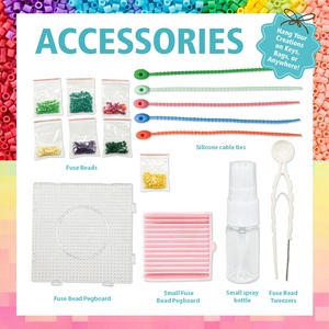 Fournisseur d'usine – Kit de bricolage éducatif pour enfants : Jouet puzzle couleur macaron, perles magiques à pulvérisation d'eau de 5 mm pour filles et garçons - Product Image 6