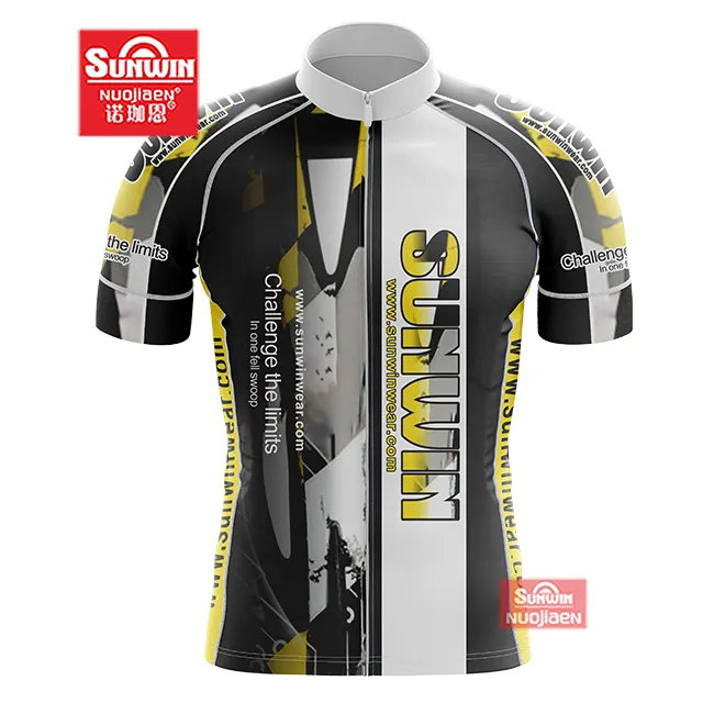 2022 Factory Top Quality Cycling Jersey team Uniform Printed custom Sublimation Cycling Uniforms For Men