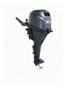 New Gasoline Marine Engine With 4-Stroke 30HP Start <b>Steering</b> <b>Wheel</b> 2 Cylinders - Product Image 4