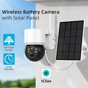 Cámara PTZ para Exteriores con Energía Solar ICSee, 4M WiFi, Visión Nocturna, Almacenamiento en la Nube, Intercomunicador de Voz - Product Image 2