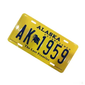 Make same design into differently sized metal crafts like metallic license plate,fridge magnet,key chain