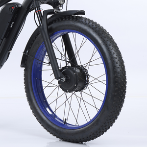 NEWSPEED-<span class=keywords><strong>Vélo</strong></span> électrique électrique de 26 pouces, 48V, 32Ah, à double batterie et double moteur, de 45 à 60 km/h, avec gros pneus, 4.0 W - Product Image 3