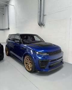 Kit carrosserie en fibre de carbone sèche de style UB pour <span class=keywords><strong>RANGE</strong></span> <span class=keywords><strong>ROVER</strong></span> <span class=keywords><strong>SPORT</strong></span> SV, lèvre avant, jupe latérale, diffuseur arrière, spoiler, capot, kit carrosserie large - Product Image 2