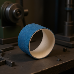 TTAKE Ab2002 Manchon abrasif en tissu zircone 100x40mm OEM Cylindrique moyen pour le meulage et le polissage de précision - Product Image 3