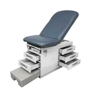 ABS Drawers Medical Gynecological Examination Table for Clinic and Ward Room