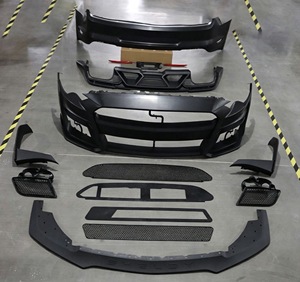 Kit de Carrocería de Ajuste Perfecto para FORD Mustang 2018-2021, Actualización a Kit de Carrocería <span class=keywords><strong>GT500</strong></span>, Conjunto de Parachoques Delantero, Conjunto de Parachoques Trasero - Product Image 2