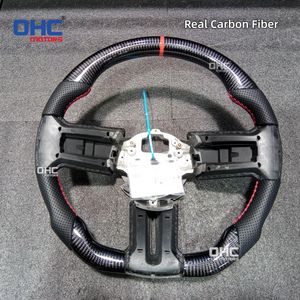 Volante de Fibra de Carbono Real en Stock en EE. UU. para <span class=keywords><strong>Ford</strong></span> <span class=keywords><strong>Mustang</strong></span> Ecoboost/<span class=keywords><strong>Gt</strong></span>/<span class=keywords><strong>Shelby</strong></span> Gt350/Gt350r 2010 2011 2012 <span class=keywords><strong>2013</strong></span> 2014 - Product Image 4
