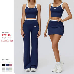 Conjunto de Sujetador Deportivo y Leggings Personalizados, Conjuntos de Ropa Deportiva para Mujer, Conjunto de Gimnasio para Mujer, Conjunto Deportivo para Mujer - Product Image 2